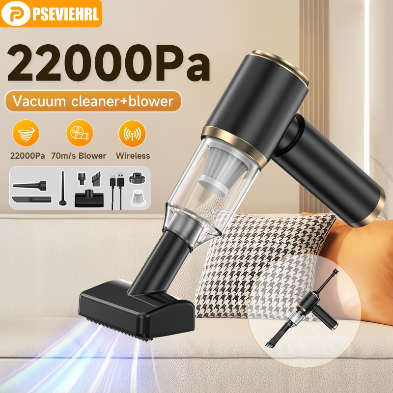 7 in 1 Cordless Car Vacuum Cleaner 21000Pa Blower vacuum cleaner Handheld Vacuum Cleaner mini Blower Vacuum