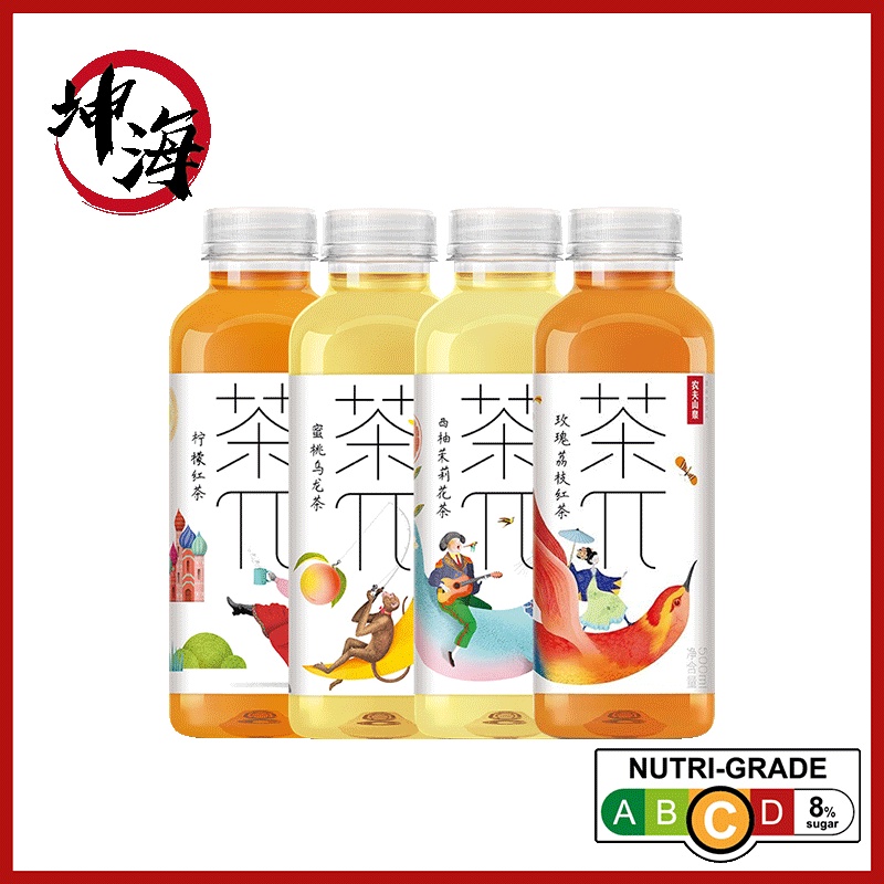 【Best Deal In Town!!!】Nongfu Spring Drink ChaPai Tea 农夫山泉茶派  500ml*15